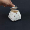 Pot de stockage en céramique - Rangement élégant pour café, thé, et plus (Lot de 3)