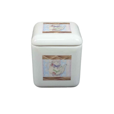 Ensemble de bocaux en céramique – Rangement élégant pour le café, le thé, et plus (3x)