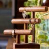 Présentoir et organisateur de bijoux en bois modèle Barbara