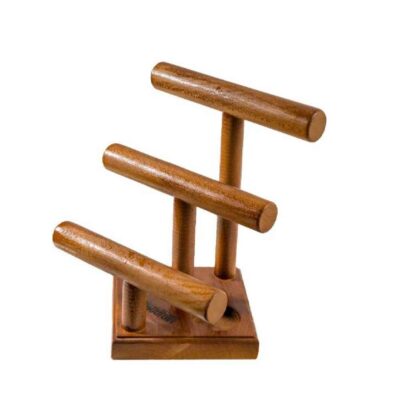 Présentoir et organisateur de bijoux en bois modèle Barbara