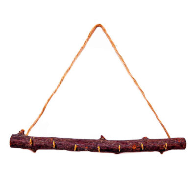 Présentoir et organisateur de bijoux en bois modèle Rustique (x2)