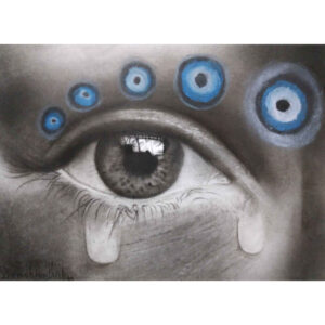 Dessin original au stylo noir – Cheshm Nazar