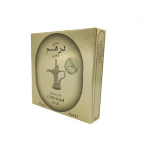 Dirham Gold Arabic Bakhoor – 40 Gram (Pack of 4)