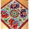 Embroidered Tapestry Wall Hanging – Balochi Heritage Elephant Textile Art