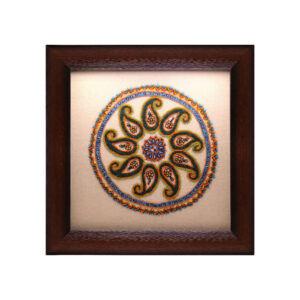 Persian Embroidered Tapestry Wall Hanging – Floral Hasti Textile Art