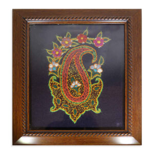 Persian Embroidered Tapestry Wall Hanging – Floral Taranom Textile Art