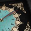 Horloge Murale Islamique avec Verset Ayatul Kursi Incrusté