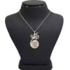 Collier islamique en argent avec médaillon Va In Yakad