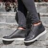 Bottes en cuir pour hommes Cheville – Modèle 1070