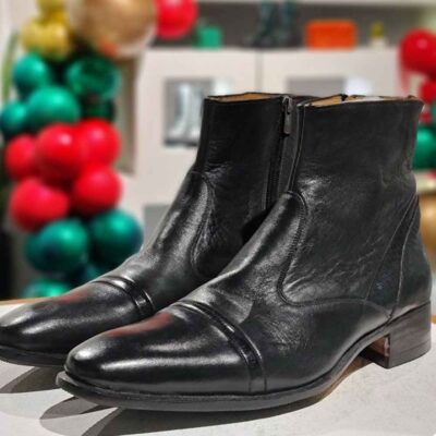 Bottines en cuir pour hommes – Modèle 206