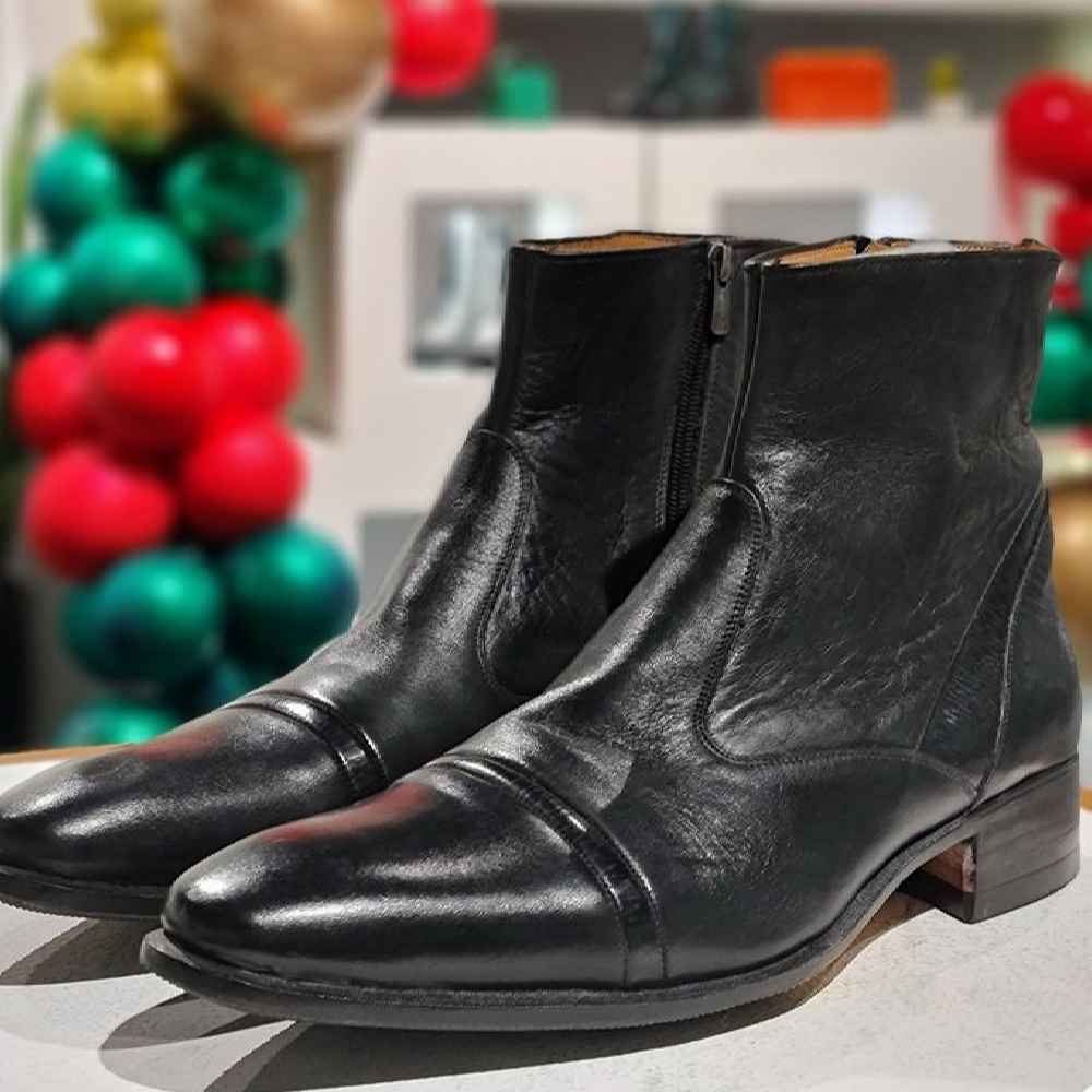 Bottines en cuir pour hommes – Modèle 206