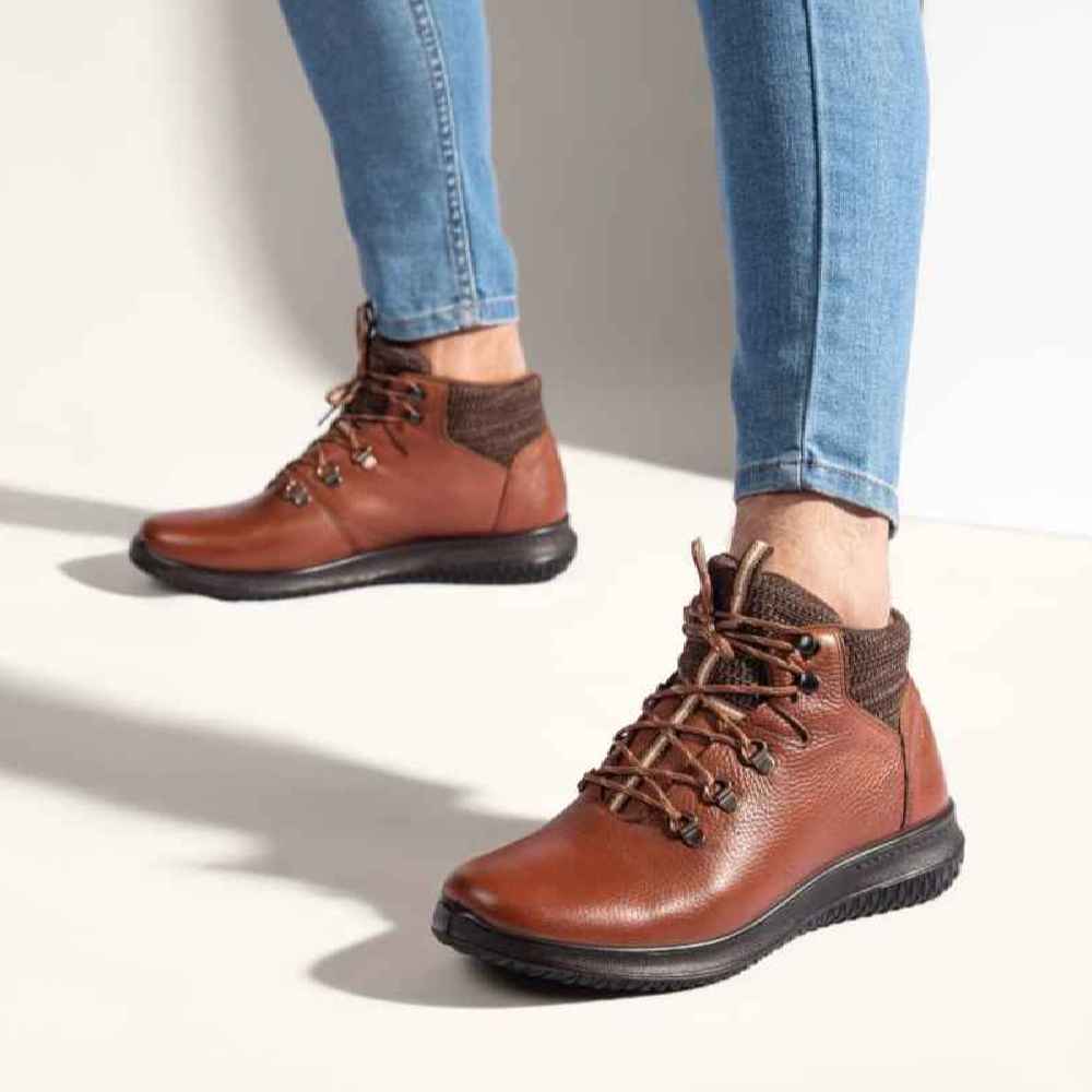 Bottes en cuir pour hommes Cheville – Modèle 257