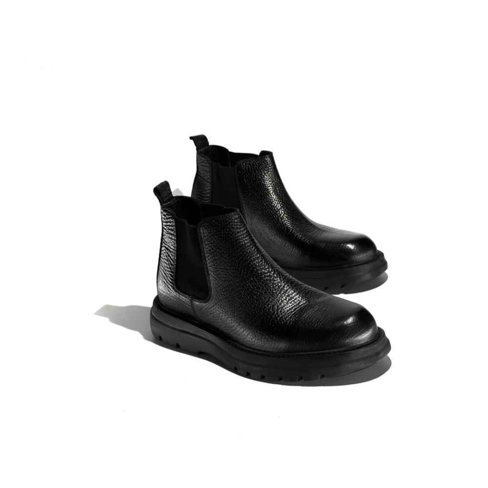 Bottines en cuir Chelsea pour hommes – Modèle 291