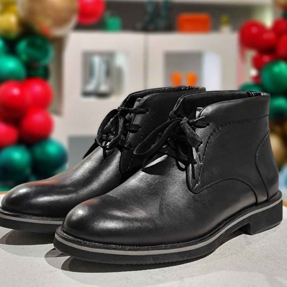 Bottines en cuir pour hommes – Modèle 207