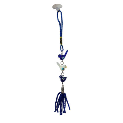 Suspension Rétroviseur Voiture – Modèle Oiseaux (Persan)
