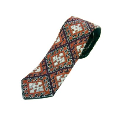 Cravate pour homme – Broderie traditionnelle persane Bina