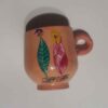 Tasse en céramique artistique - À la main, avec motif de couple