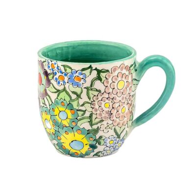 Tasse en poterie artisanale – Modèle Goldar