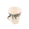 Tasse en poterie artisanale - Motif à glaçage dégoulinant, modèle Kiana