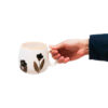 Tasse en céramique artistique - À la main, modèle Meshkin