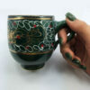 Tasse en céramique artistique - À la main, design Sonati