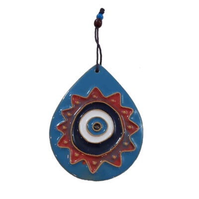 Amulette Murale en Céramique Œil Turc Modèle Cheshm Zakhm