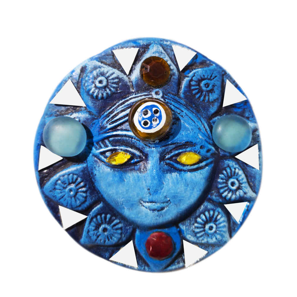 Amulette Murale Décorative Persane en Céramique Modèle Khorshid