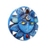 Amulette Murale Décorative Persane en Céramique Modèle Khorshid