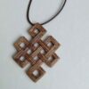 Collier en bois persan artistique Spécial