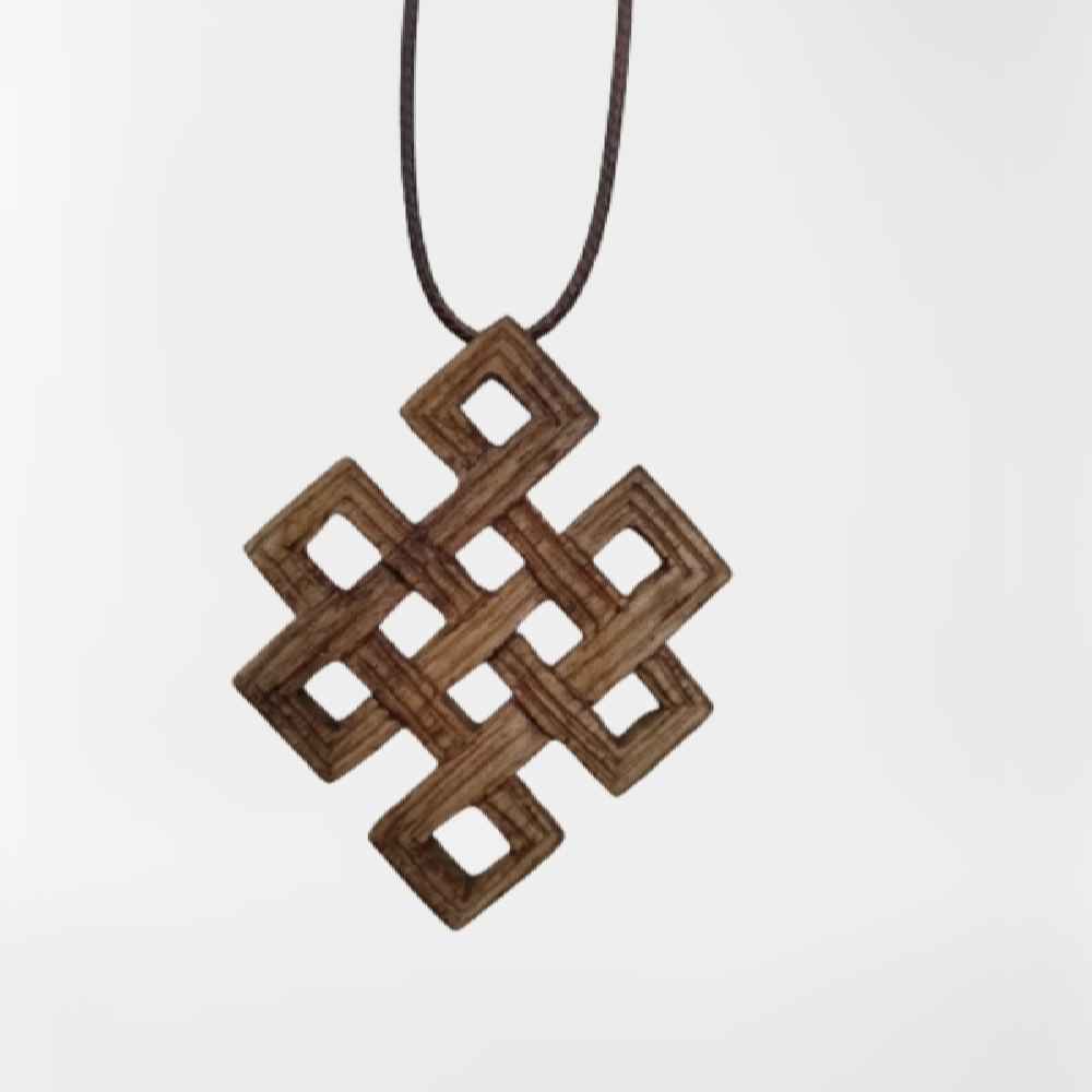 Collier en bois persan artistique Spécial