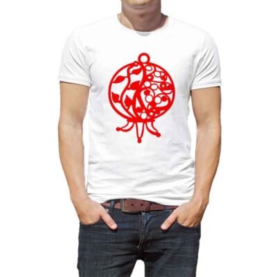 T-shirt Yalda Motif Grenade Modèle 3892653 – T-shirt du Patrimoine Culturel