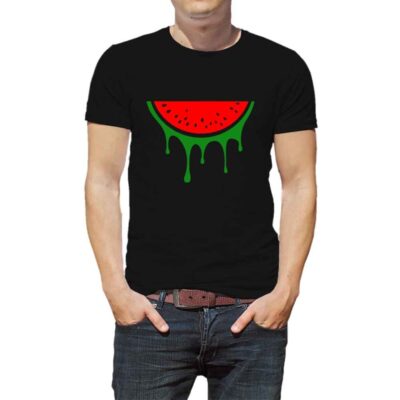 T-shirt Yalda Motif Pastèque Modèle 3921422 – Look Estival Rafraîchissant