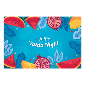 Bannière Murale Thème Yalda Persan 3986949