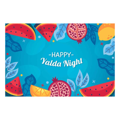 Bannière Murale Thème Yalda Persan 3986949