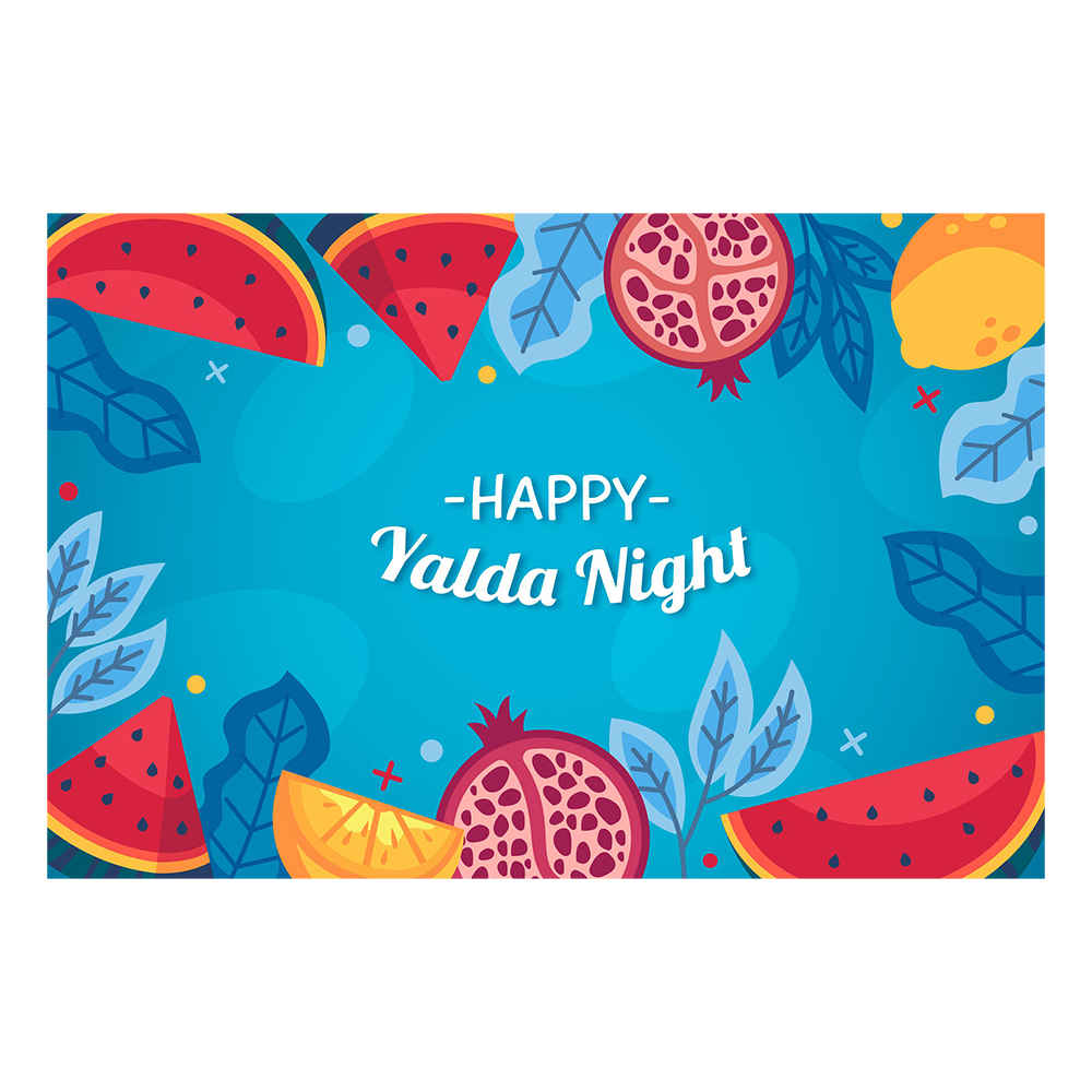 Bannière Murale Thème Yalda Persan 3986949