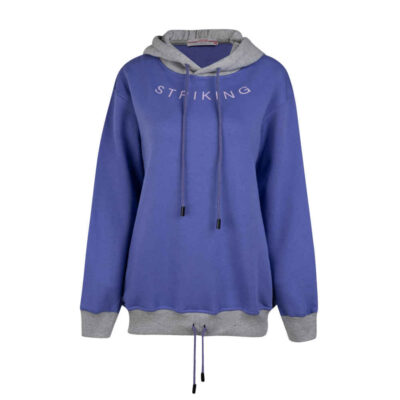 Sweat à capuche en coton pour femme Modèle 80033