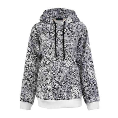 Sweat à capuche en coton pour femme Modèle 81073