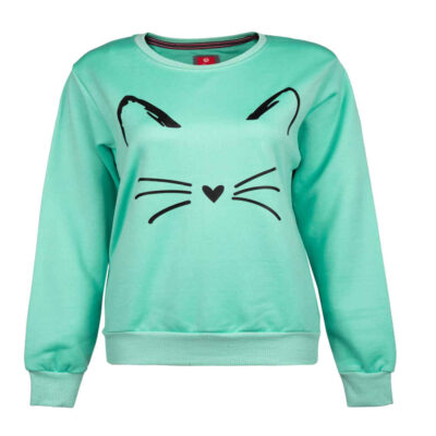 Sweat en coton pour femme Modèle 57627