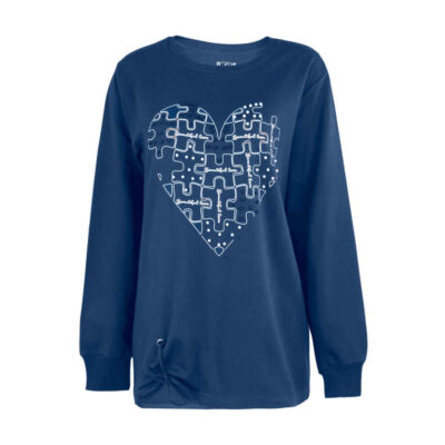 Sweat en coton pour femme Modèle 83931