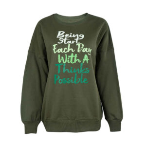 Sweat en coton pour femme Modèle 83943