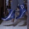 Bottes en cuir pour femmes Cheville – Modèle 111
