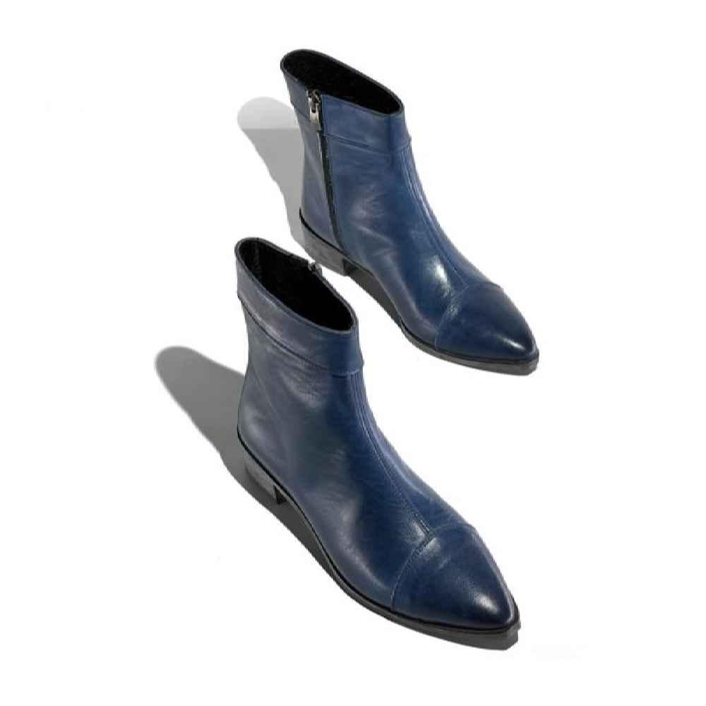Bottes en cuir pour femmes Cheville – Modèle 115