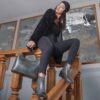 Bottes en cuir pour femmes Cheville – Modèle 115