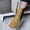 Bottes en cuir Chelsea pour femmes – Modèle 188