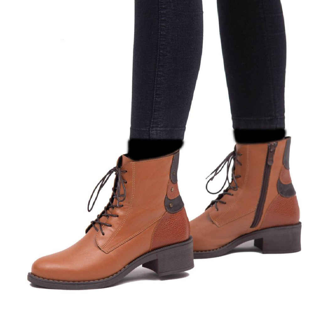 Bottes en cuir pour femmes Cheville – Modèle A172