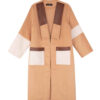 Manteau Croisé en Coton pour Femmes – 36901