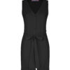 Rompers en salopette pour femmes roses à jambes courtes et ceinture latérale Elaheh