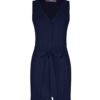 Rompers en salopette pour femmes roses à jambes courtes et ceinture latérale Elaheh