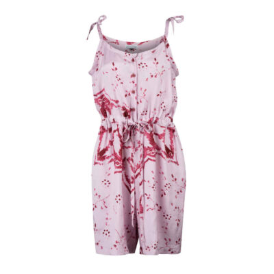 Rompers casual en salopette pour femmes floraux à jambes courtes Forogh