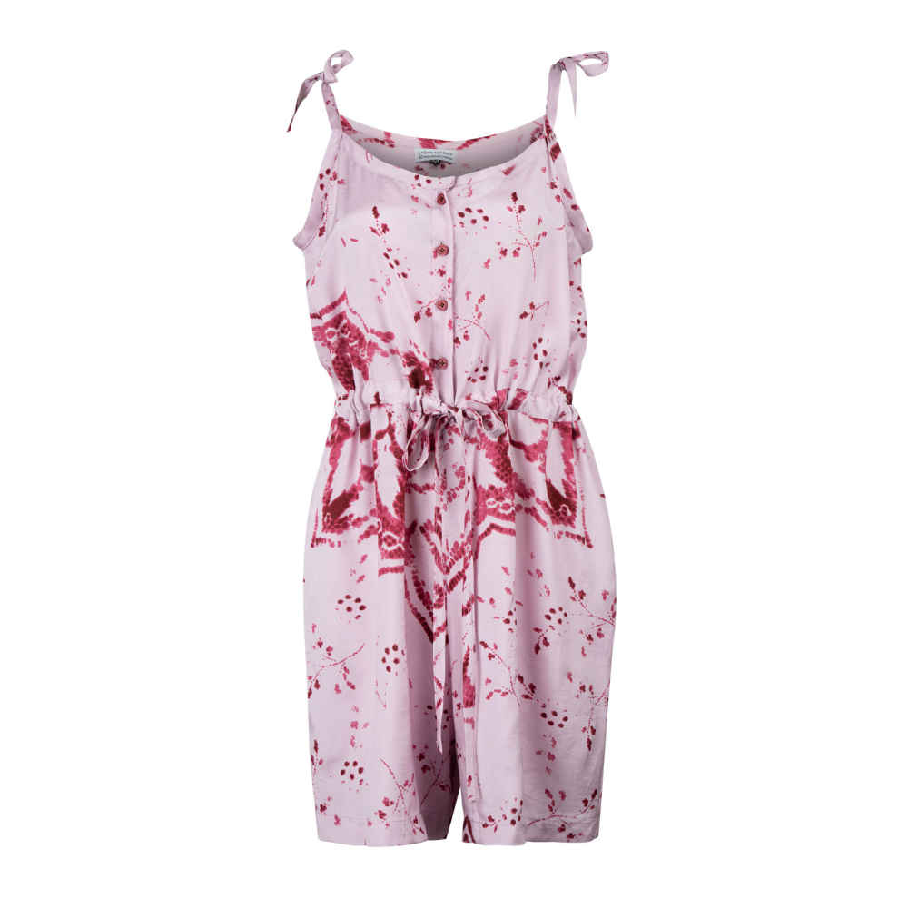 Rompers casual en salopette pour femmes floraux à jambes courtes Forogh